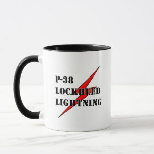 P-38 Blixtkaffe Mugg