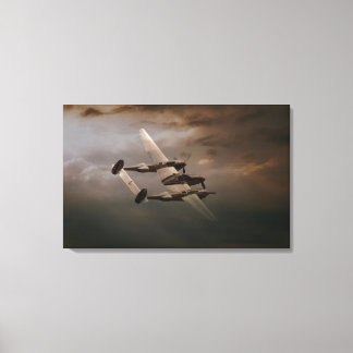 P-38 i Pacific.jpg Canvastryck
