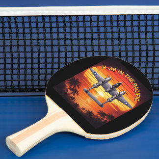 P-38 Lightning in the Pacific Theater Pingisracket