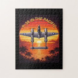 P-38 Lightning in the Pacific Theater Pussel