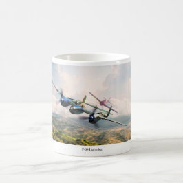P-38 Lightning Kaffemugg