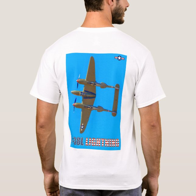 P-38L BLIXTER T SHIRT (Baksida)