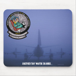 P-3 IBNFE i dimma Mousepad Musmatta