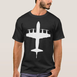 P-3 Orion Silhouette Aircraft T Shirt