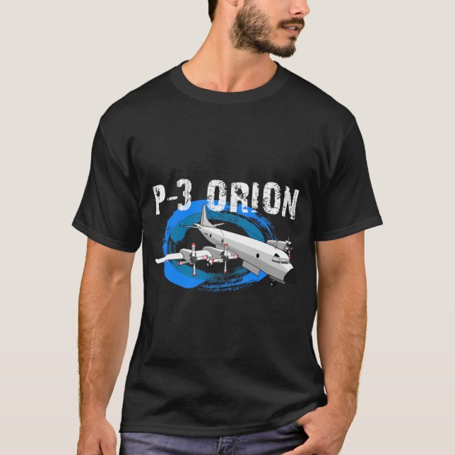 P-3 Orion T-shirt design (Framsida)