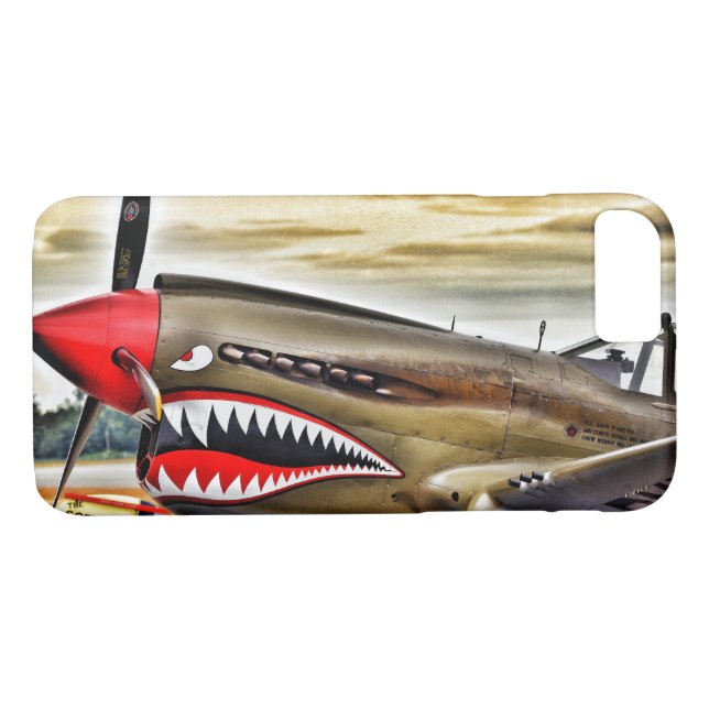 P-40 Warhawk Case-Mate iPhone Skal (Baksida (horisontal))
