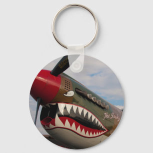P-40 Warhawk Nyckelring