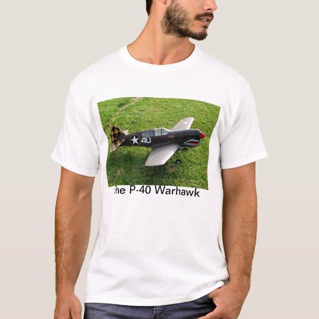 P-40 Warhawk T-Shirt (Framsida)