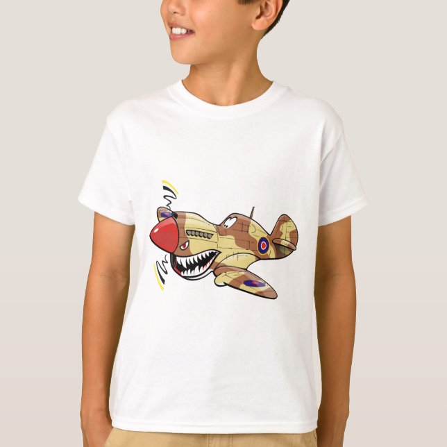 p-40 warhawk tee shirt (Framsida)