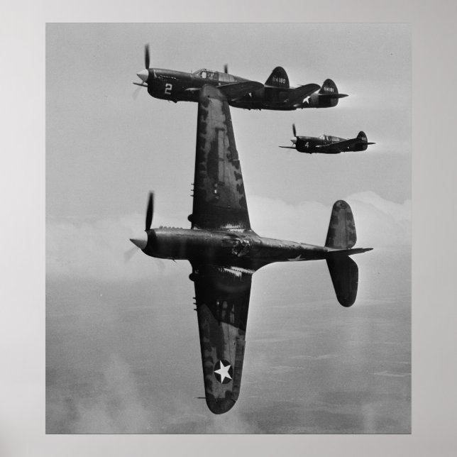 P-40 Warhawks Poster (Framsidan)
