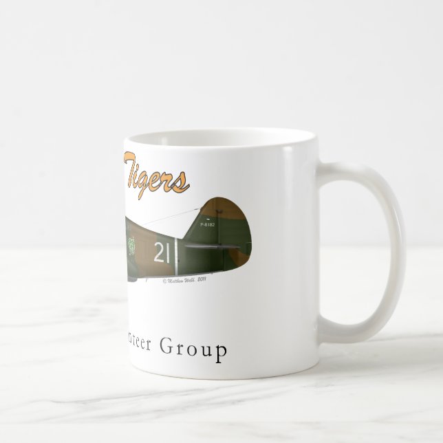 P--40Bflygtigrar Kaffemugg (Höger)