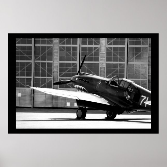 P-40C Tomahawk Poster (Framsidan)