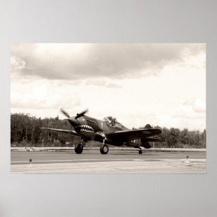 P--40CTomahawk Poster