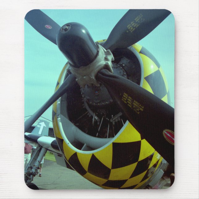 P-47 Thunderbolt Mousepad Musmatta (Framsidan)