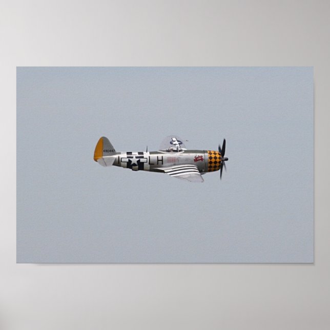 P-47 Thunderbolt Poster (Framsidan)