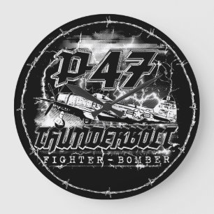P-47 Thunderbolt Stor Klocka