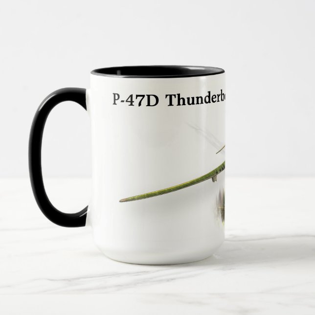 P-47D Thunderbolt Mugg (Vänster)