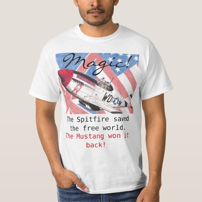 P-51-Magic! T-shirt (Framsida)