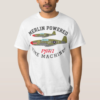 P-51 "Merlin Powered Time Maskiner"-T-Shirt T Shirt