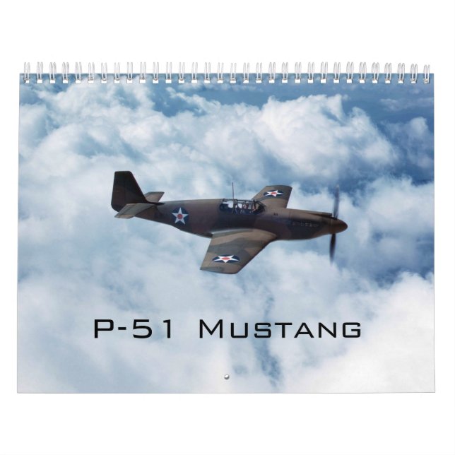P-51 Mustang Kalender (Omslag)