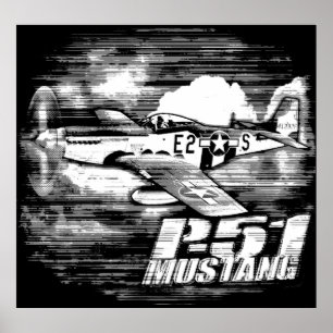 P-51 Mustang Poster