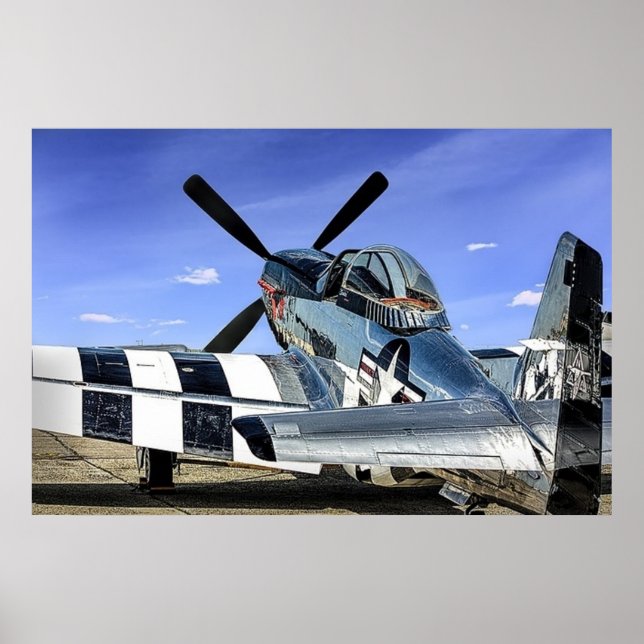 P-51 Mustang Poster (Framsidan)