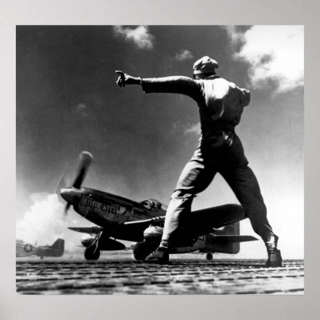 P-51 Mustang Poster (Framsidan)