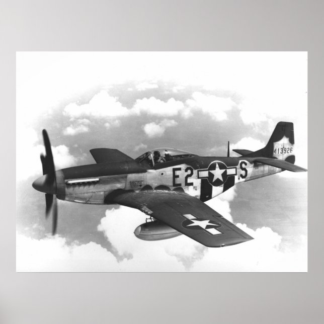 P-51 Mustang Poster (Framsidan)