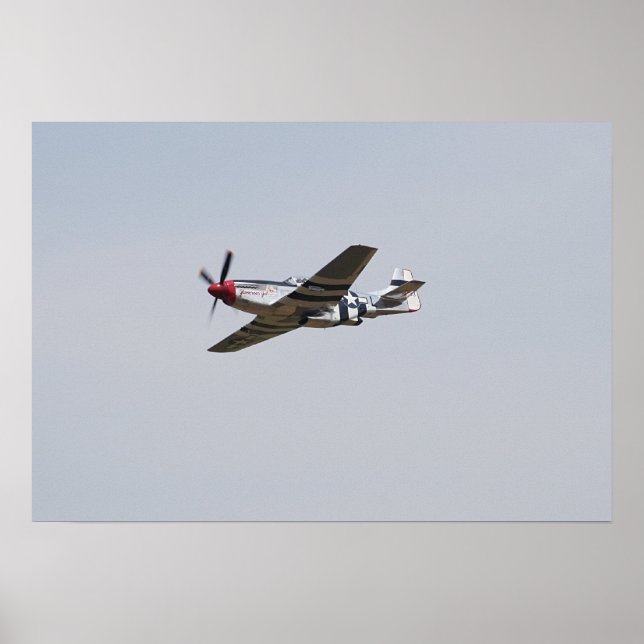 P-51 Mustang Poster (Framsidan)