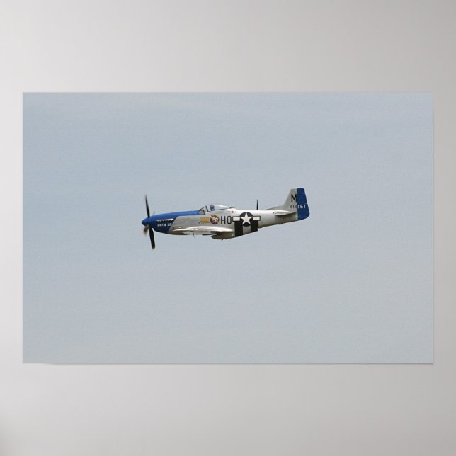 P-51 Mustang Poster (Framsidan)