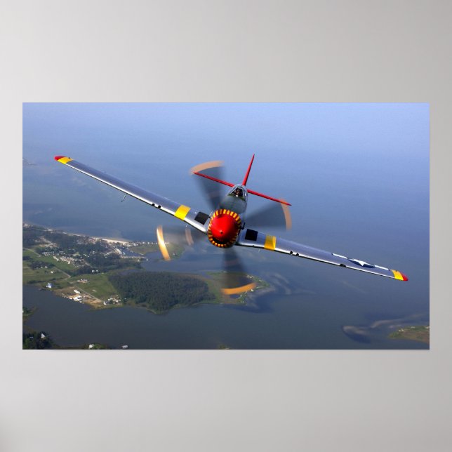 P-51 Mustang Poster (Framsidan)