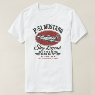 P-51 Mustang – Sky Legend T Shirt