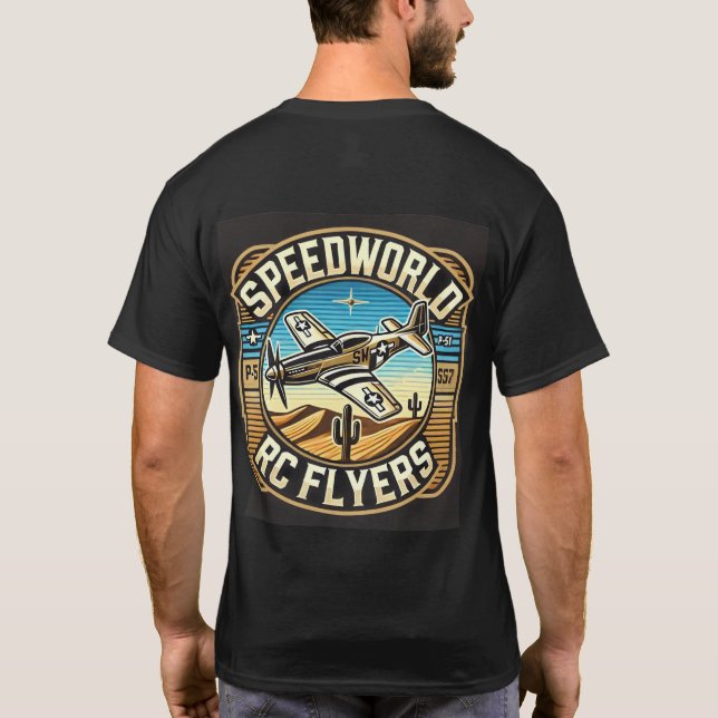 P-51 speedworld skjorta t shirt (Baksida)