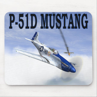 P-51 vs BF109 MOUSEPAD Musmatta
