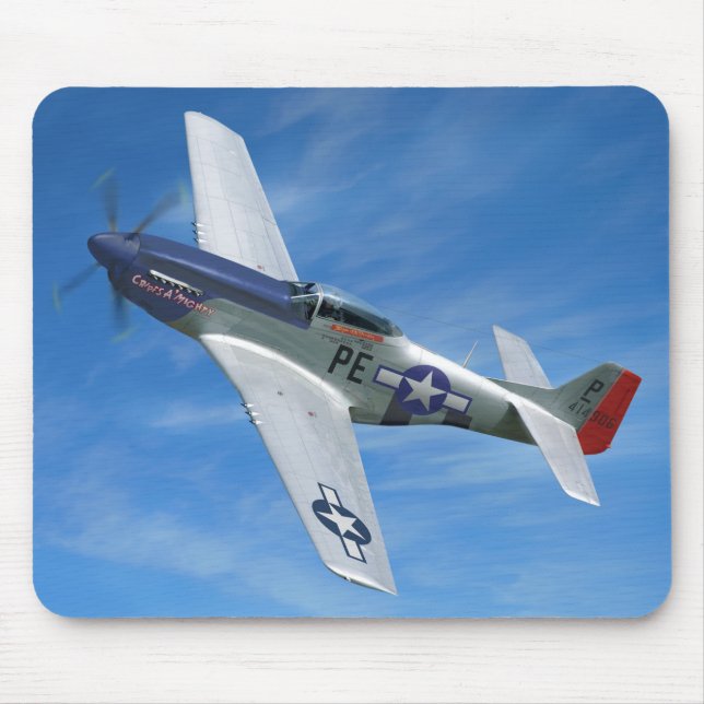 P-51D "Cripes A mycket ", Musmatta (Framsidan)