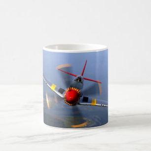 P-51D MUSTANG KAFFEMUGG