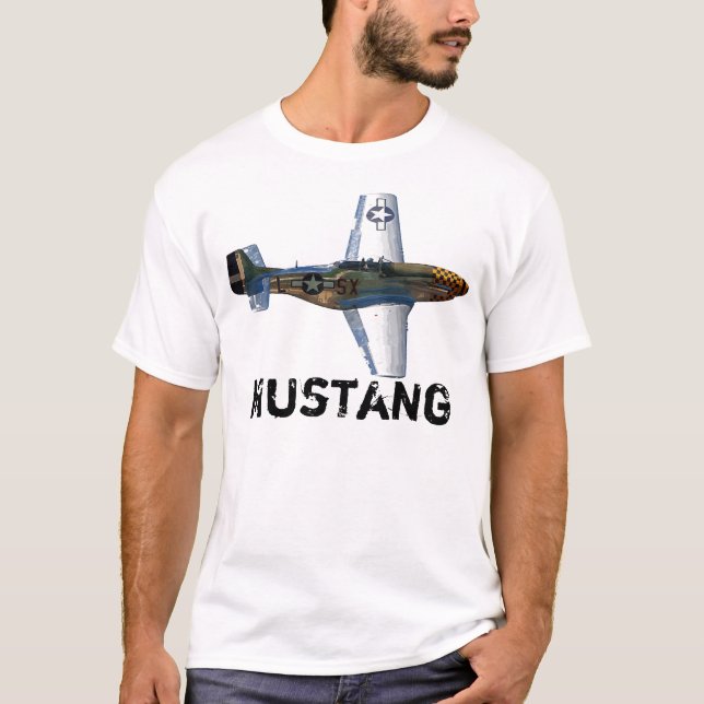P--51DMustang T-shirt (Framsida)