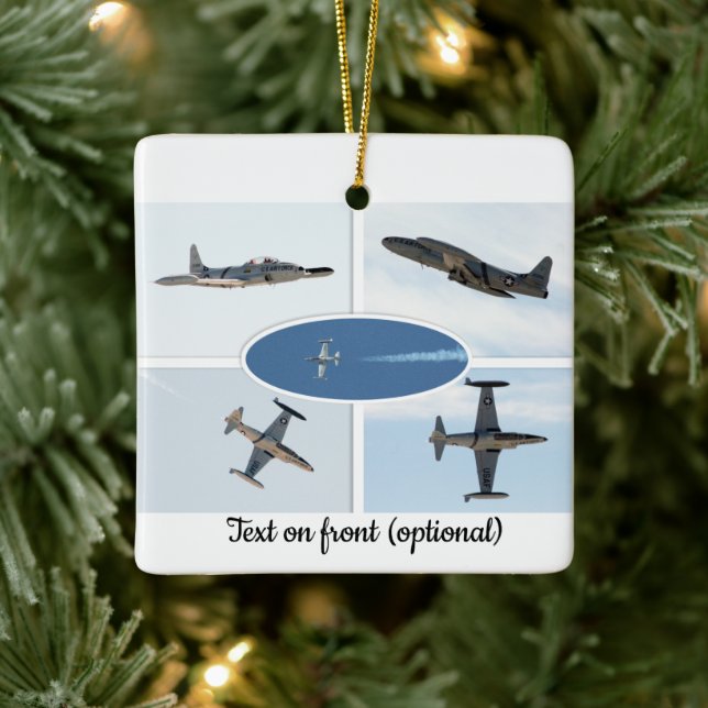P-80 Shooting Star 5-plan sett Julgransprydnad Keramik (Träd)