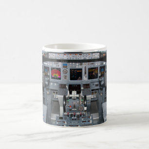P-8 POSEIDON COCKPIT KAFFEMUGG