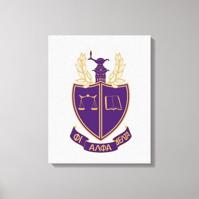 P.A.D. Vapen Canvastryck (Framsida)