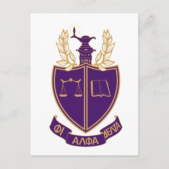 P.A.D. Vapen Vykort (Framsida)