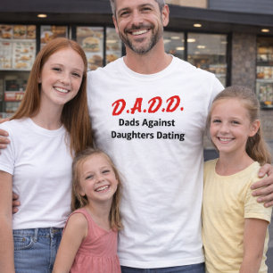 P.A.F.D. Pappor mot att Flickor Daterar T Shirt