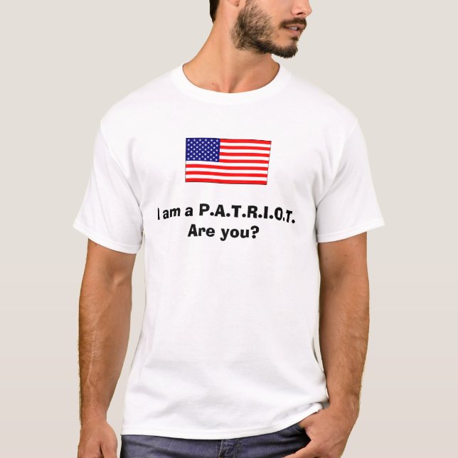 P.A.T.R.I.O.T. TEE (Framsida)