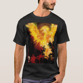 P är för den Phoenix designen Tee