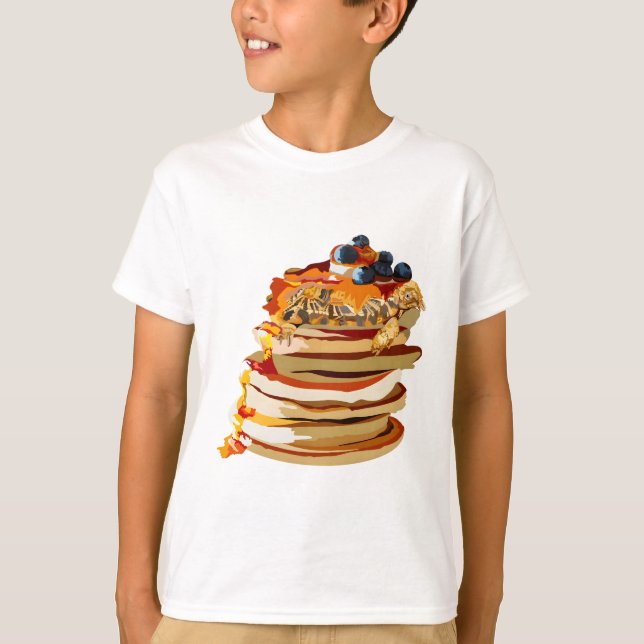 P är för Pancake Tortoise T Shirt (Framsida)