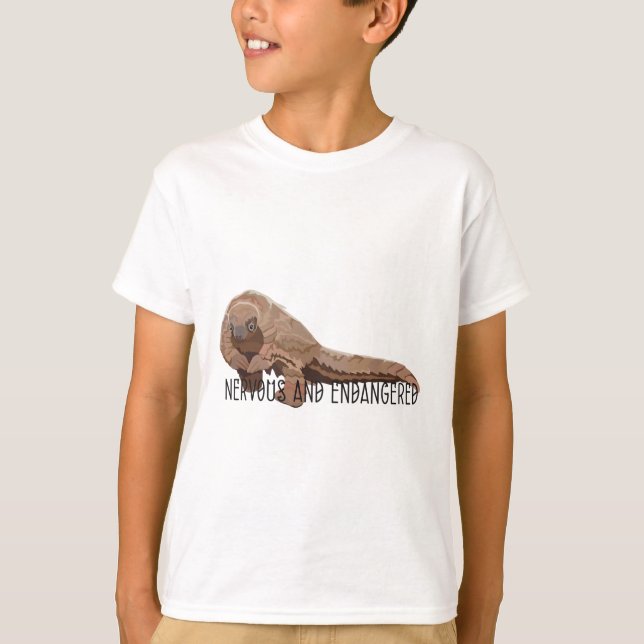 P är för Pangolin T Shirt (Framsida)