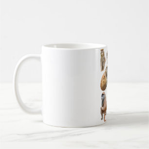 P är för Patas Monkey Kaffemugg