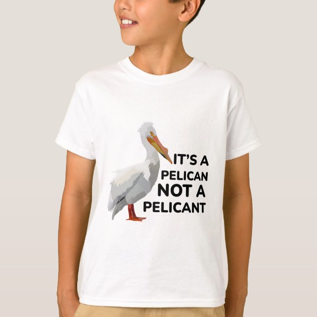 P är för Pelican T Shirt (Framsida)