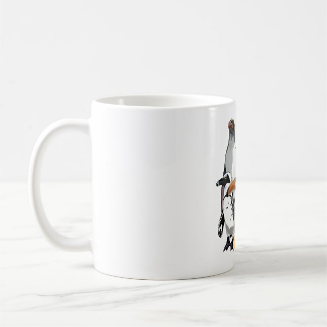 P är för Penguin Kaffemugg (Vänster)