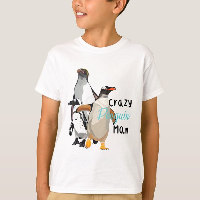 P är för Penguin T Shirt (Framsida)
